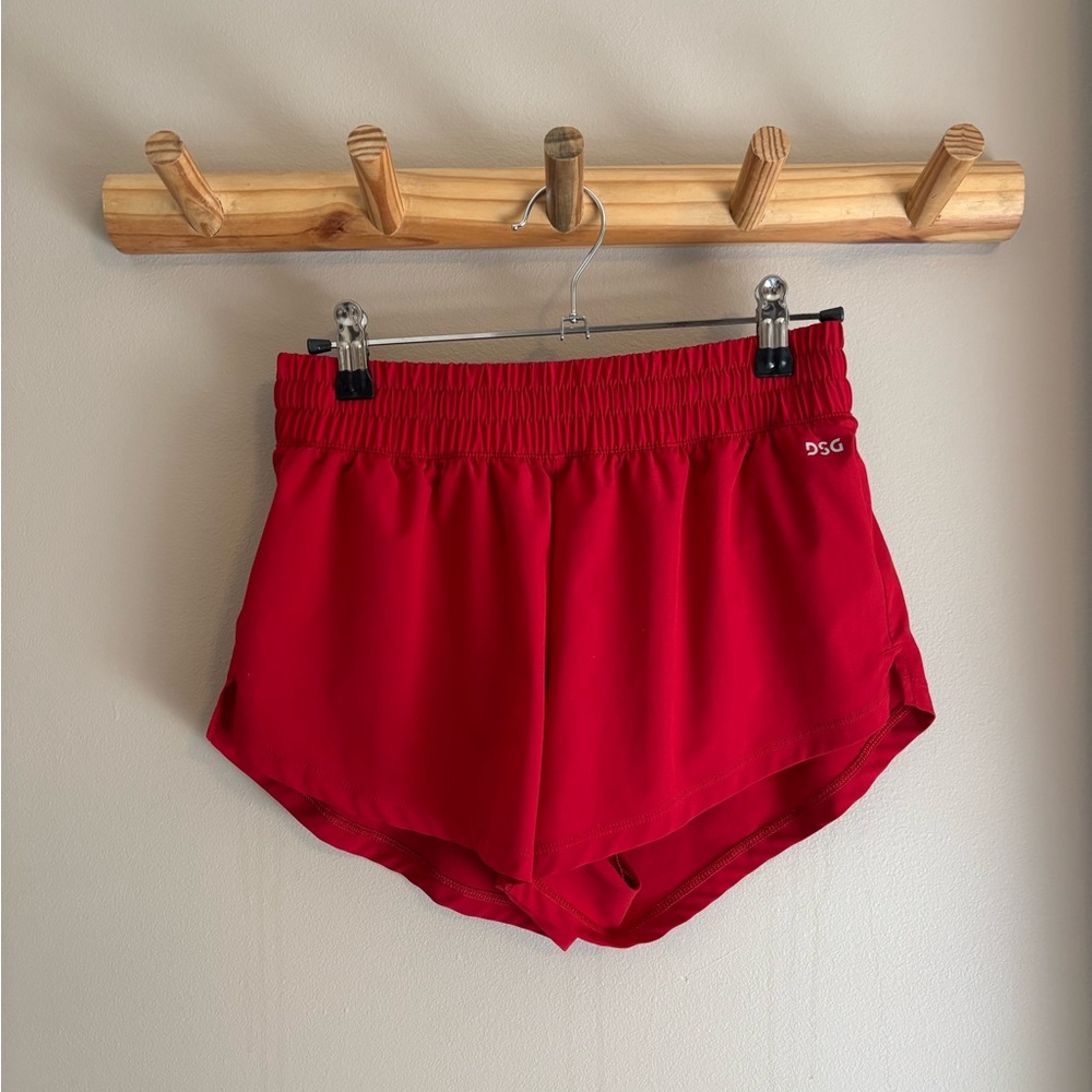 Women’s Red Athletic Shorts
